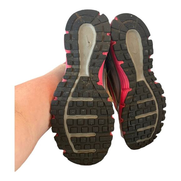 Nike Dual Fusion ST Running Sneakers Pink Gray Size 11 407847-003 - Picture 9 of 10